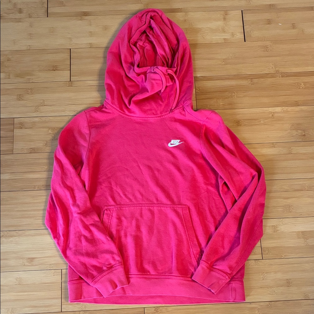 Nike Women's Hooded Sweatshirt Size Large